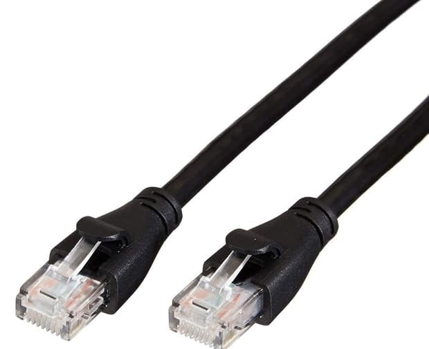 An Ethernet cable for connecting to the internet