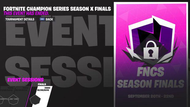 FNCS season finals event sessions