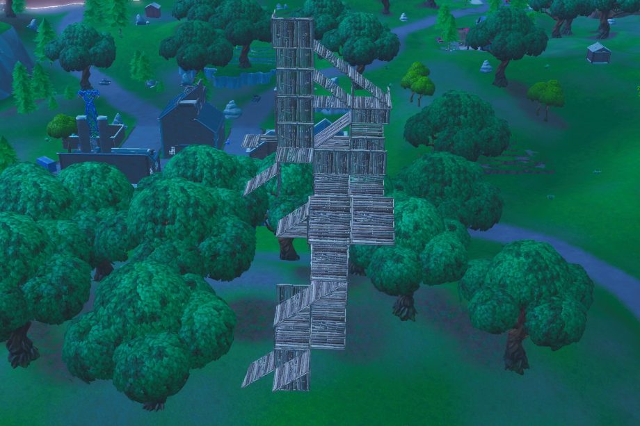 Fortnite building for high ground
