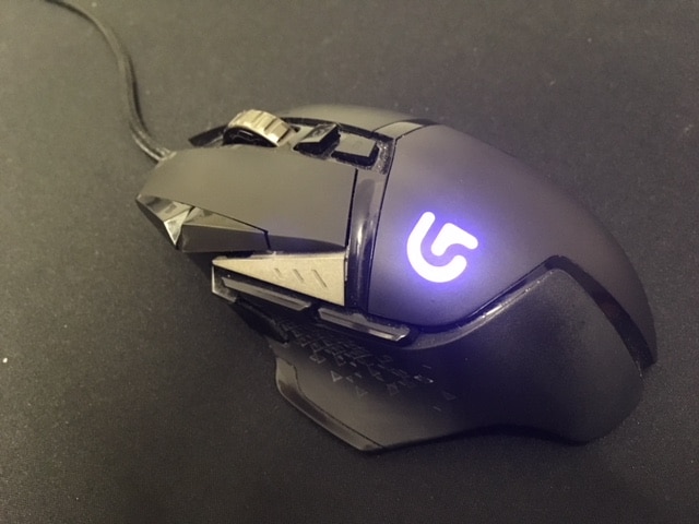 A picture of my Logitech G502 mouse