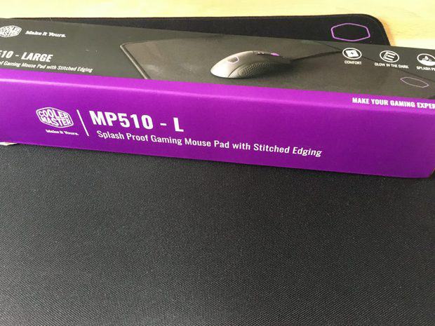 Cooler Master MP510 mouse pad with box
