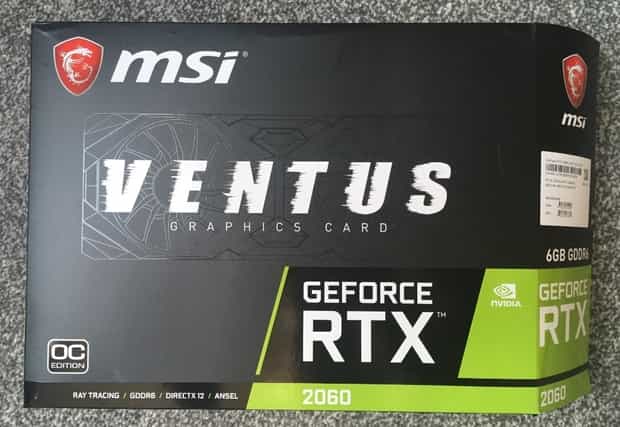 MSI Ventus GeForce RTX 2060