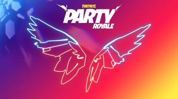 Fortnite Neon Wings Back Bling for Party Royale