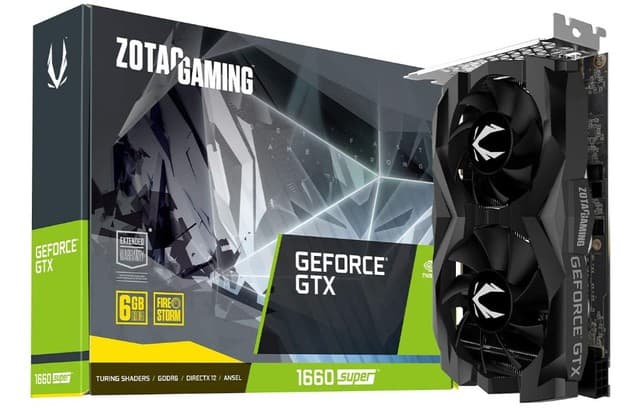Nvidia GeForce GTX 1660 super graphics card
