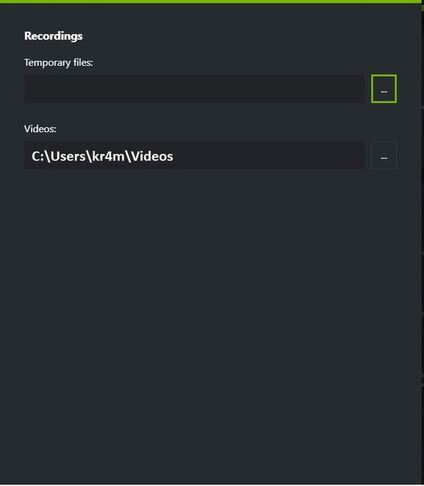 Nvidia GeForce Experience Recordings