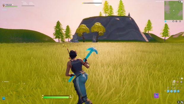 Running diagonally using double movement keybinds in Fortnite