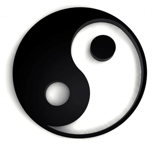 Ying and Yang symbol